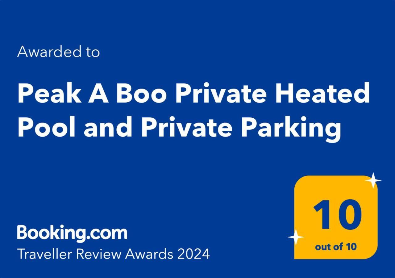 Peak A Boo Private Heated Pool And Private Parking Villa Camara de Lobos Bagian luar foto
